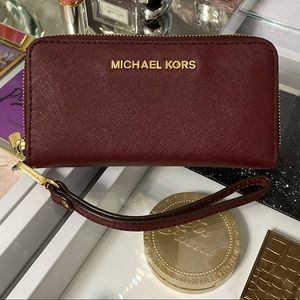 Michael Kors Merlot Wallet